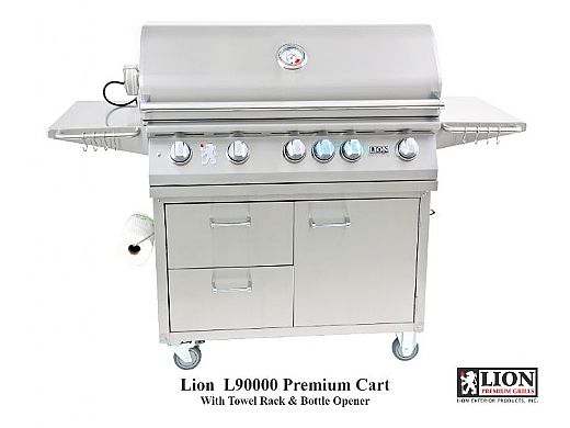 Lion Premium Grills L-90000 Stainless Steel Cart Only | 53861