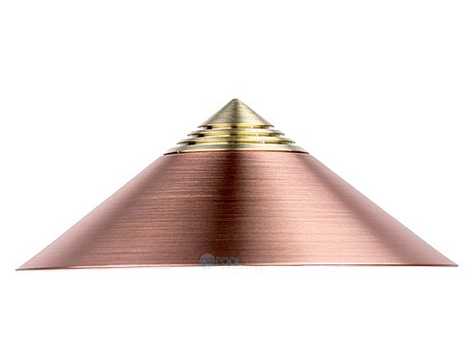 FX Luminaire QF LED Top Assembly Copper Finish Pathlight  | QFLEDTACU