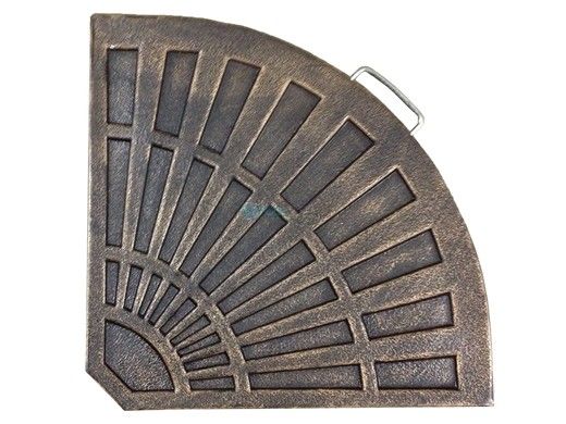 120 lb Resin Umbrella Base Weight | Bronze | NU6390