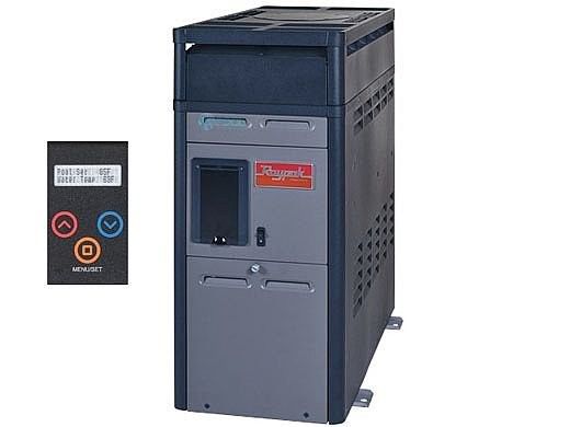 Raypak 156A Above Ground Pool and Spa Heater | Digital Controls Electronic  Ignition | Natural Gas 150K BTU | High Altitude 5000-9999 Feet |  P-M156A-EN-C 014803 P-R156A-EN-C 014785