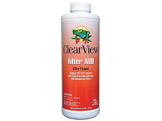 ClearView Filter AID Filter Cleaner | 32 oz | CVLFAQT12