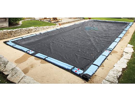 Arctic Armor Rugged Mesh Winter Cover | 16' x 24' Rectangle for Inground Pool | 8-Year Warranty | WC656