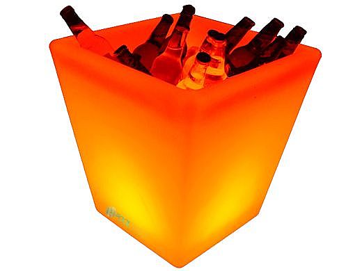 Main Access Fiji LED Large Square Ice Bucket or Planter | 131780
