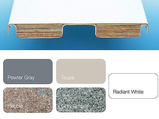 SR Smith 6 ft Fibre Dive Board Gray Granite with Clear Tread | 66-209-266S24