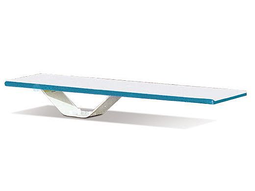 SR Smith Frontier II Jump Stand with Frontier II Board Complete | 6' Gray Granite with Clear Tread | 68-209-586624