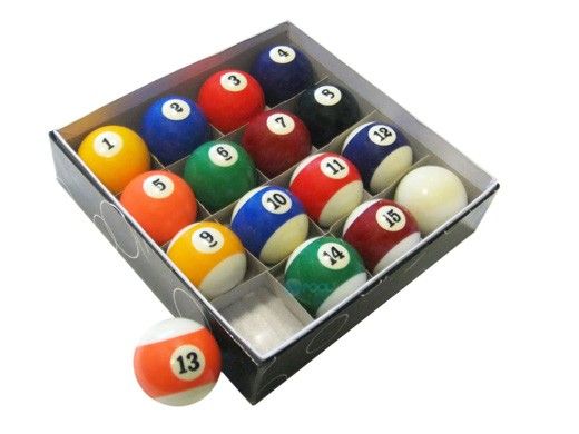 Hathaway Pool Table Regulation Billiard Ball Set | NG2545 BG2545