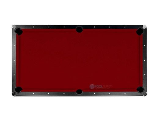 Hathaway Saturn II 7-Foot Billiard Cloth Pool Table Felt | Burgundy Felt | NG253BR BG253BR