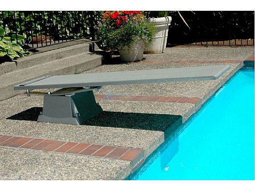 SR Smith Supreme Jump Stand with Frontier lll Board Complete | 8' Gray Granite with Clear Tread | 68-209-61824