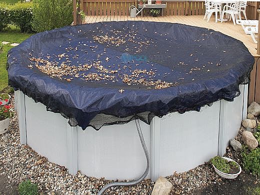 Arctic Armor Above Ground Leaf Net | 12' x 24' Oval | WC522