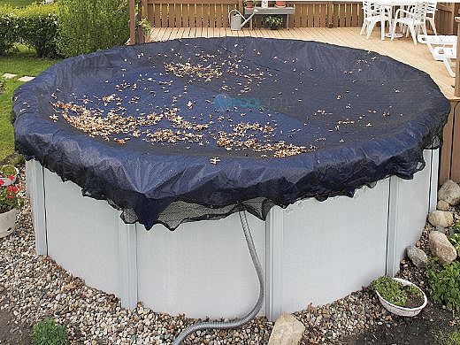 Arctic Armor Above Ground Leaf Net | 16' x 40' Oval | WC534