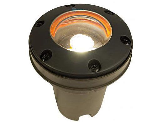 FX Luminaire 6 LED Well Light | Flat Black | Ring | FC-6LED-RG-FB