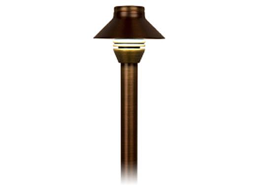 FX Luminaire HC LED Pathlight | Antique Bronze | 12" Riser | HC-1LED-12AB Kit