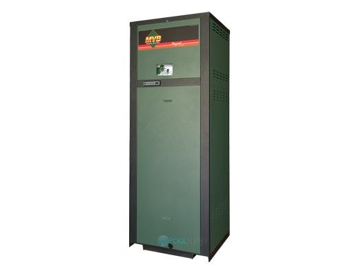 Raypak MVB P1104A Commercial Vertical Swimming Pool Heater with Versa Control | Natural Gas 1,100,000 BTUH | Cupro Nickel Heat Exchanger | 014373