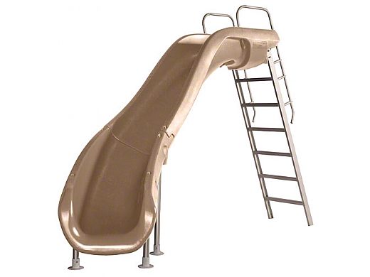 SR Smith Rogue2 Pool Slide | Left Curve | Taupe | 610-209-58210