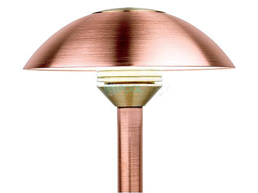 FX Luminaire CV 1 LED Path Light | Sedona Brown | 8" Riser | CV1LED8RSB KIT