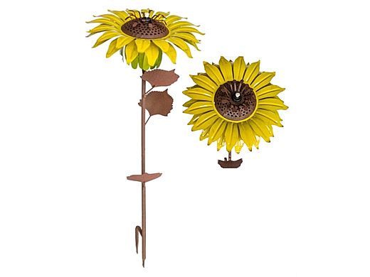 Desert Steel Sunflower Garden Torch 409-003
