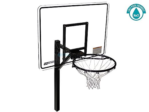 SR Smith Commercial RockSolid Basketball Game | Stainless Steel Frame | With Anchor | S-BASK-ERS