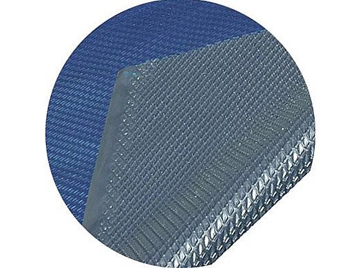 Space Age Solar Cover | 12' Round for Above Ground Pool | Blue-Silver | 5-Year Warranty | 8-MIL Thickness | SC-BS-000000