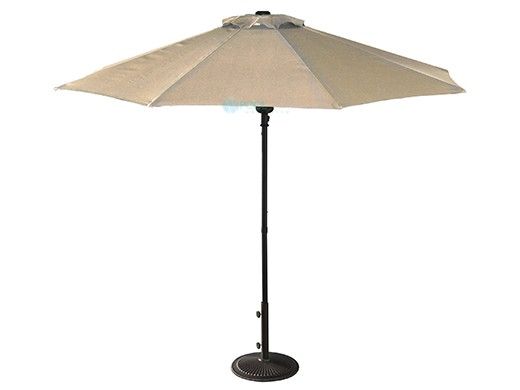 Cabo Auto-Open Umbrella | 9 ft. Octagon | Champagne Olefin Fabric | NU5419CH