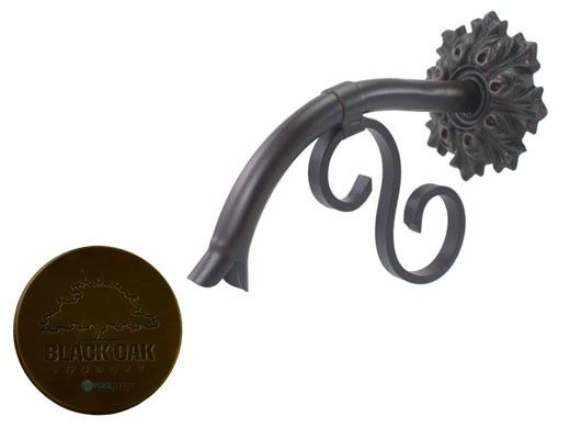 Black Oak Foundry Bordeaux Spout | Antique Brass / Bronze Finish | S401-AB