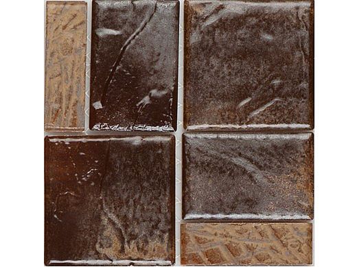 National Pool Tile Escapes Series Pool Tile | Driftwood |  ESC-BRDARK