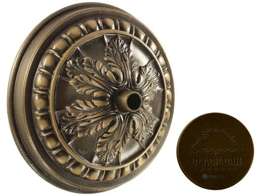 Black Oak Foundry Acanto Emitter | Antique Brass / Bronze Finish | M5822-AB