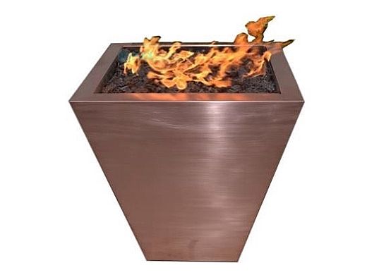 The Outdoor Plus Taper Copper Fire Pit | FPT-2500