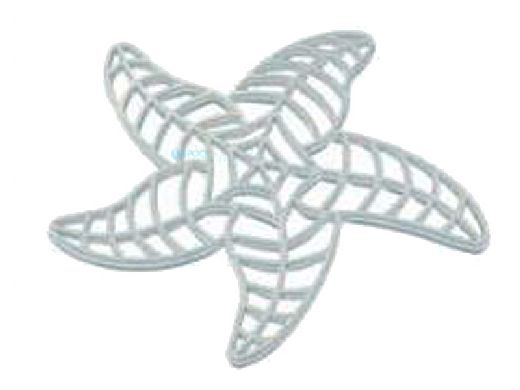 AquaStar Swim Designs Starfish Stencil Only | White | F1012-01