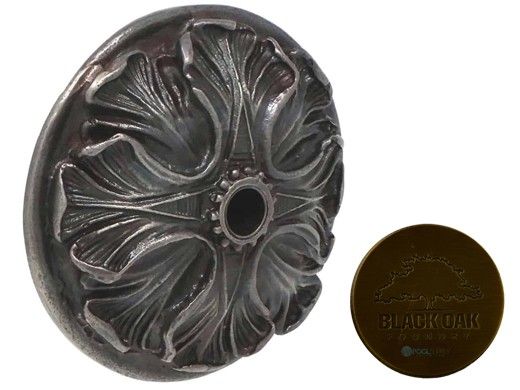 Black Oak Foundry Mini Oak Leaf Emitter | Antique Brass / Bronze Finish | M222-AB
