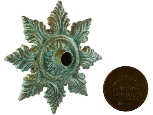 Black Oak Foundry Normandy Emitter | Antique Brass / Bronze Finish | S83-AB