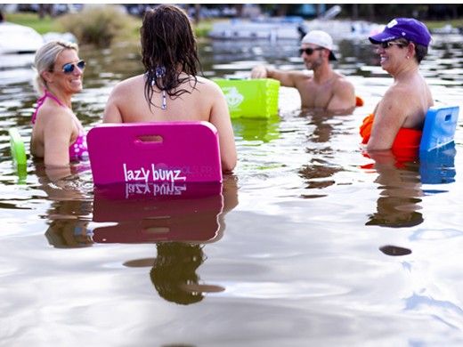 Texas Recreation Lazy Bunz® Pool Float | Bahama Blue | 8601326