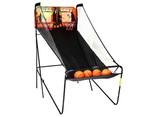 Hathaway Sure Shot 81-In Dual Basketball Arcade Game with LED Scoring | NG2233BL BG2233