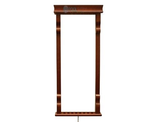 Hathaway Vintage Wall Billiard Pool Cue Rack | Walnut | NG2571W BG2571W