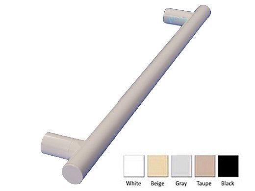 Saftron 2 Post Safety & Exercise Support Bar .25 Thickness 1.90" OD | Single | Black | X-48-BK