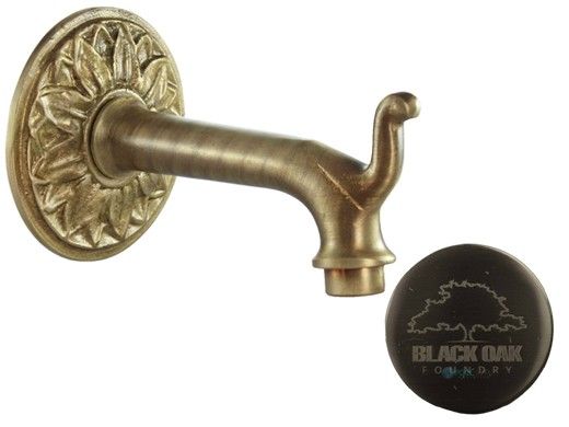 Black Oak Foundry Chianti Spout | Brushed Nickel Finish | S14-BN