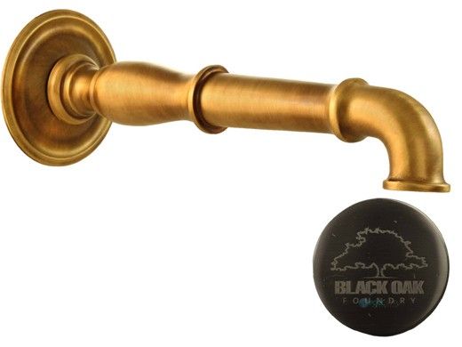Black Oak Foundry Siena Spout | Brushed Nickel Finish | S23-BN