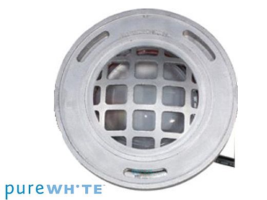J&J Electronics PureWhite LED Underwater Fountain Luminaire | Guard Only No Base | 120V 30' Cord | LFF-S1L-120-WG-NB-30