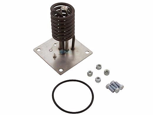 Flanged Incoloy Heater Element | 5.5KW 240V 5" x 5" Plate 6" | 12-0010A-K