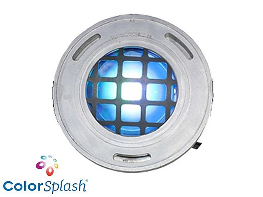 J&J Electronics ColorSplash LED Underwater Fountain Luminaire | Guard Only No Base | 120V 30' Cord | LFF-S1C-120-WG-NB-30