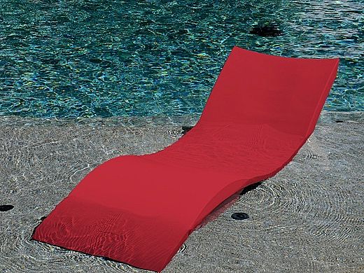 Ledge Lounger In-Pool Chaise | Red | LLC-R