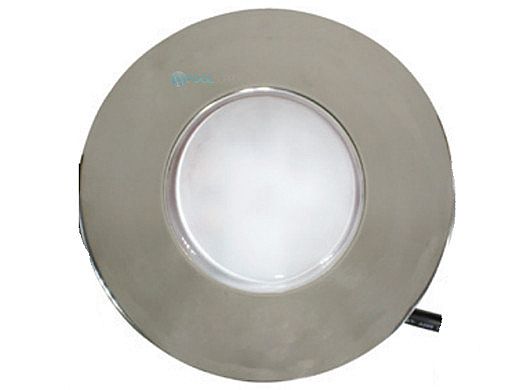J&J Electronics PureWhite LED Underwater Fountain Luminaire | No Base No Guard | 120V 50' Cord | LFF-F1L-120-NG-NB-50