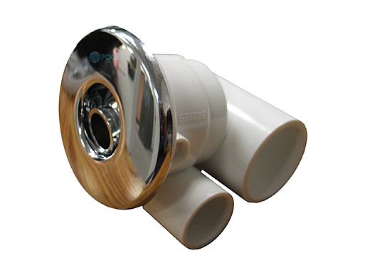 Hydrabath Jet Assembly | Futura Jet 1" x .5" Chrome | FJ1X5-6