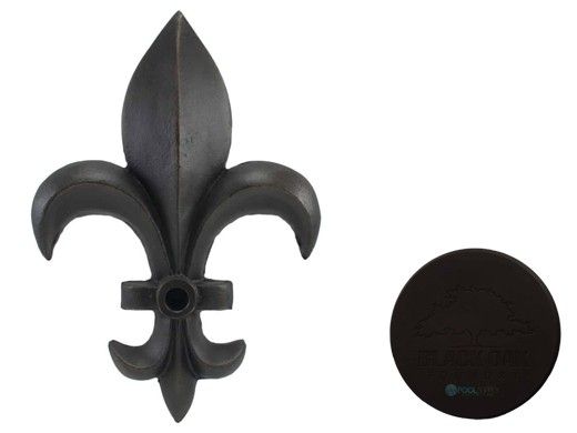 Black Oak Foundry Fleur de Lis Emitter | Oil Rubbed Bronze Finish | M901-ORB