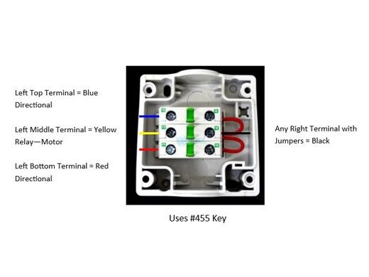 Aquamatic Key Switch & Box with Legend Plate Includes 2 Keys | 517H