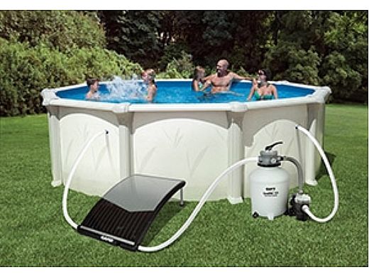 game solarpro curve pool heater for above ground swimming pools up to 30