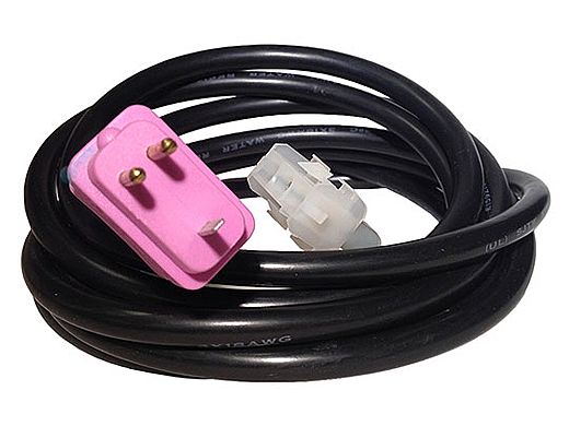 HydroQuip Cord Adapter Blower AMP to MJJ Molded 96" Purple | 30-1190-C96