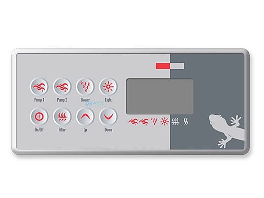 Gecko TSC-8-GE1 AND OVERLAY Keypad | BDLTSC8GE1