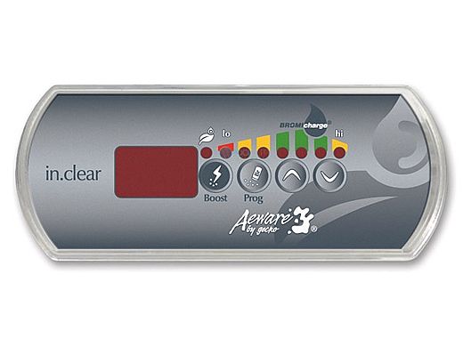 Gecko IN.K200-2OP AND OVERLAY FOR IN.CLEAR Keypad | 0607-008010