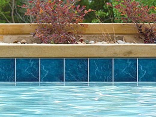 National Pool Tile Blue Seas 6x6 Series, How To Seal Pool Tiles
