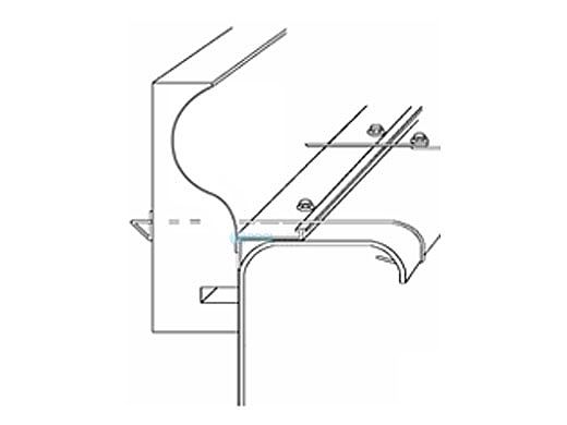 Stegmeier Intermediate Form Plumb Strip Fiberglass | 2CF922 | 2CF922-FLEX